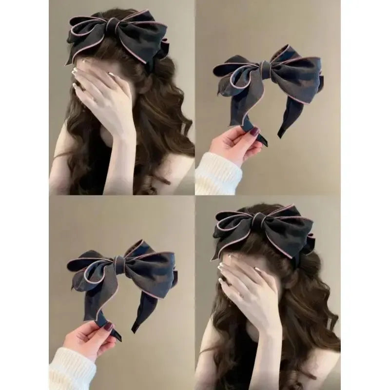 Multi-Layer Big Bow Headband for Women – Party & Daily Wear