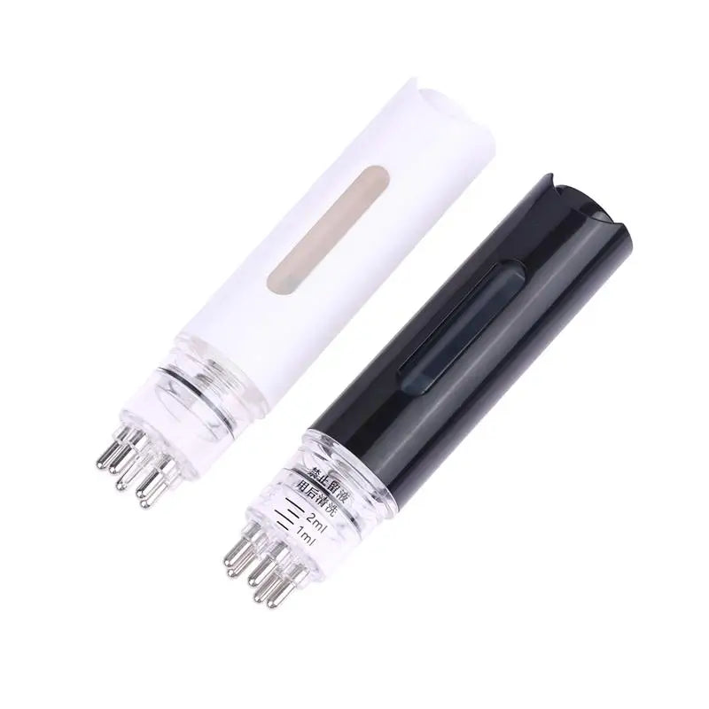 1 Set Essential Oil Liquid Guiding Massager Portable Scalp Applicator Liquid Comb Mini Massager Anti Hair Loss Scalp Care Tool Peaceful Pleasures Health and Wellness
