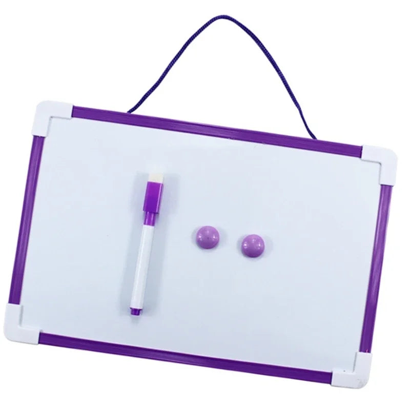 Double-Sided Magnetic Whiteboard Set – Kids Drawing & Memo Board