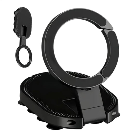Magnetic Suction Cup Phone Stand | Foldable 360° Mount Phone Mount Stand Peaceful Pleasures Health and Wellness