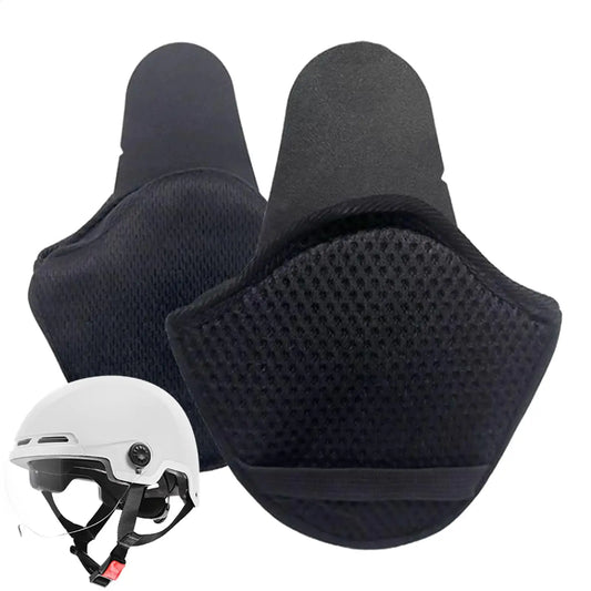 Motorcycle Helmet Earmuffs – Detachable Windproof Winter Ear Pads Helmet Ear Muffs Peaceful Pleasures Health and Wellness