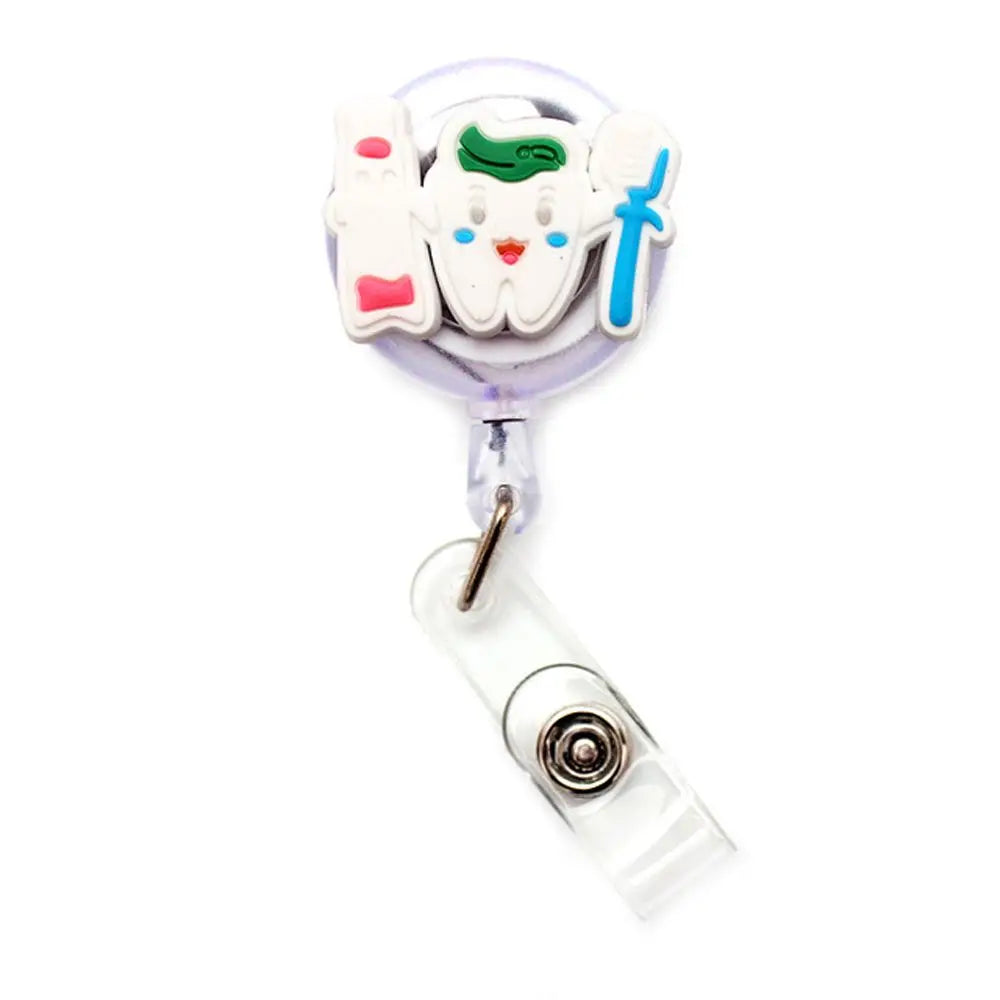 Clips Nurse Doctor Students Card Name Card Holder Nurse Badge Holder Retractable Badge Reel ID Card Clips Hospital Badge Holder Peaceful Pleasures Health and Wellness 08