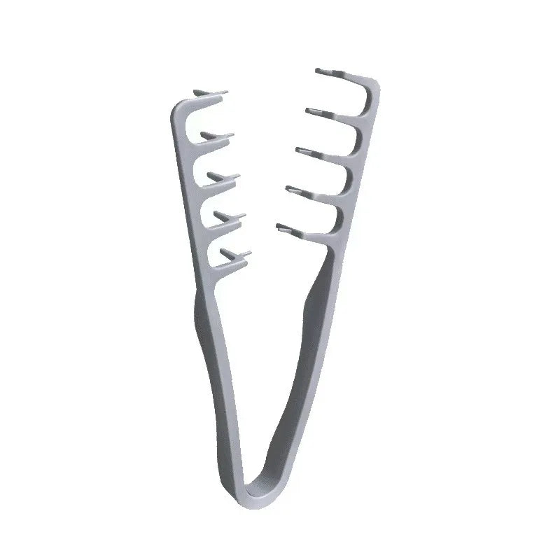 Wide-Tooth Volumizing Hair Comb | Korea Style Textured Bangs