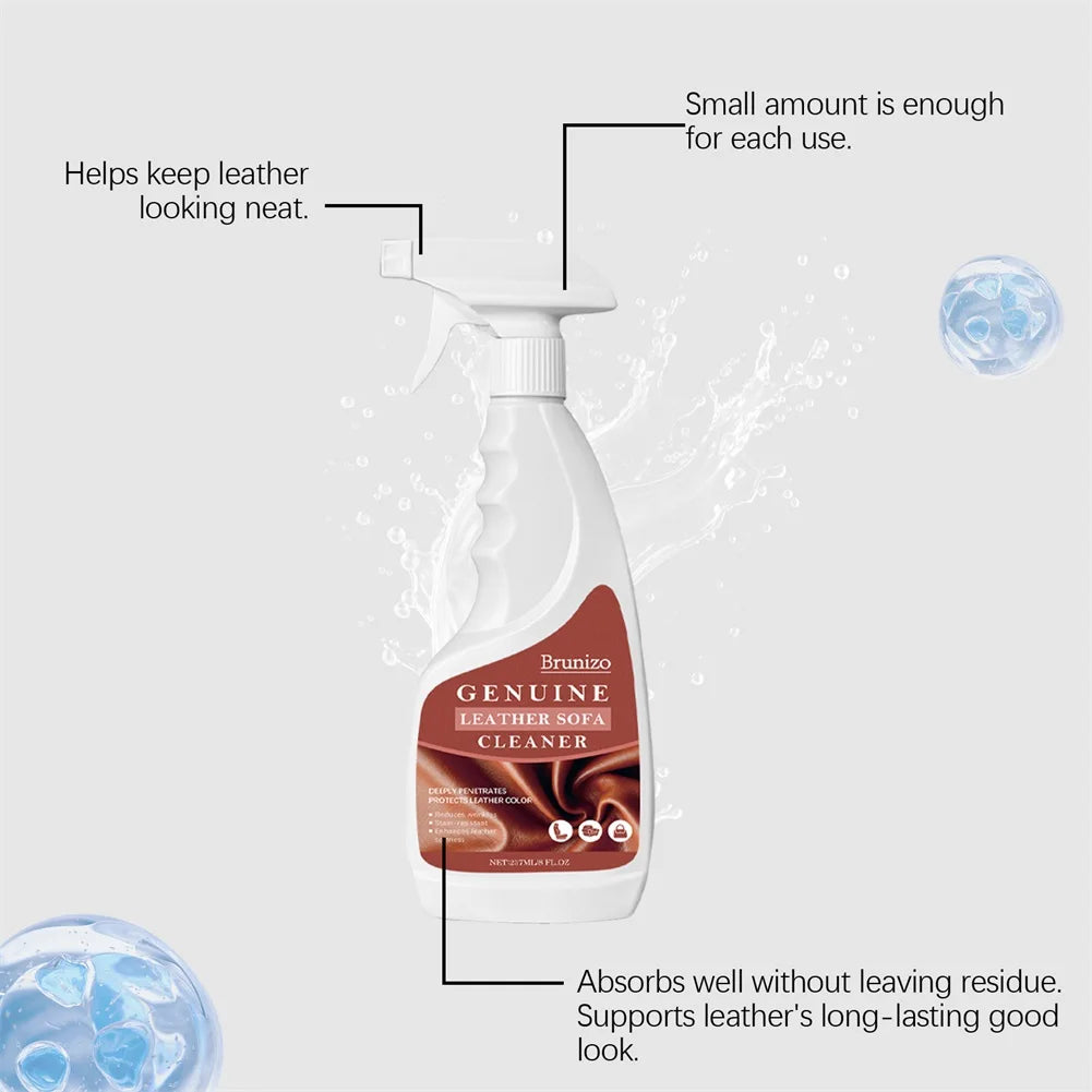 Leather Cleaner & Conditioner Spray – Safe for All Leather Types Leather Cleaner Spray Peaceful Pleasures Health and Wellness