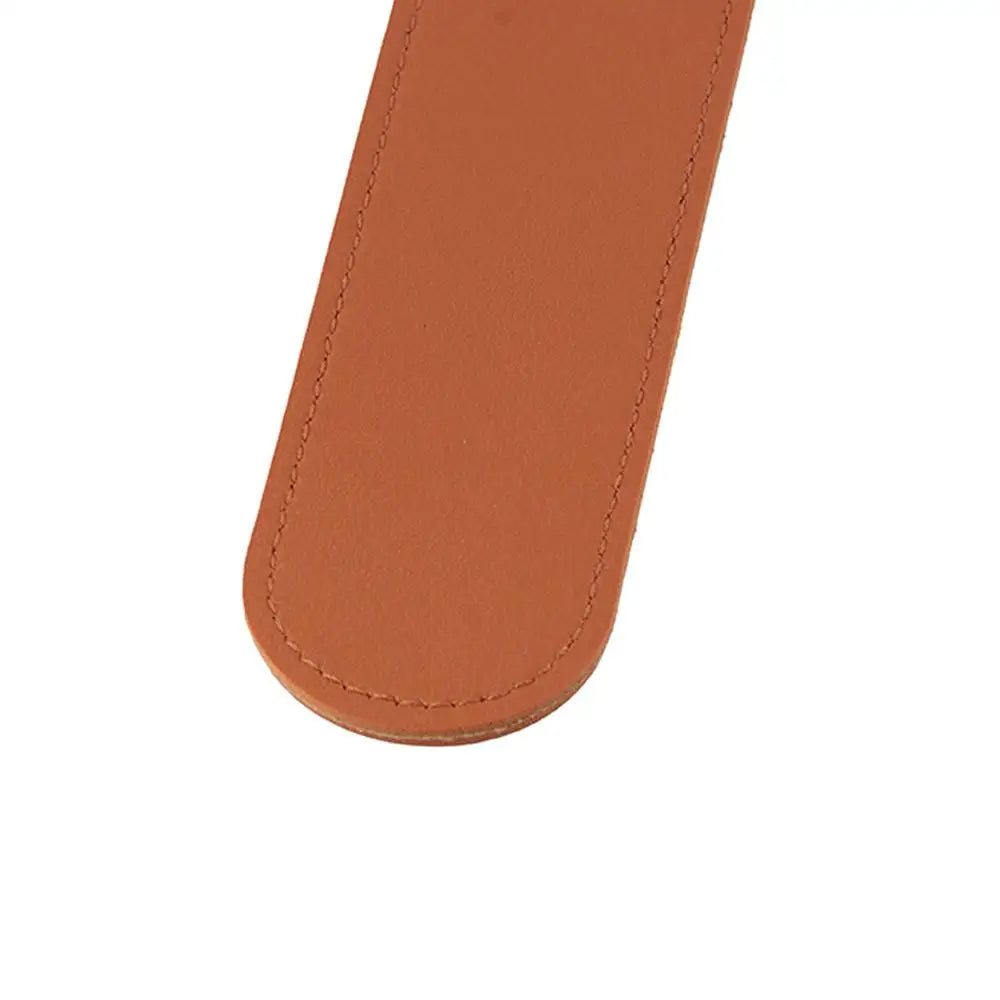 Stationery Office Pen Storage Cover School Supplies PU Leather Pen Holder Vintage Pen Bag Cowhide Pen Case Pen Protector Peaceful Pleasures Health and Wellness
