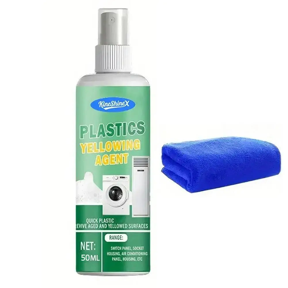 Plastic Remove Yellowing Cleaning Agent - Anti Oxidation for Air Conditioning, Washing Machine Appliances Renovation Peaceful Pleasures Health and Wellness 50ml