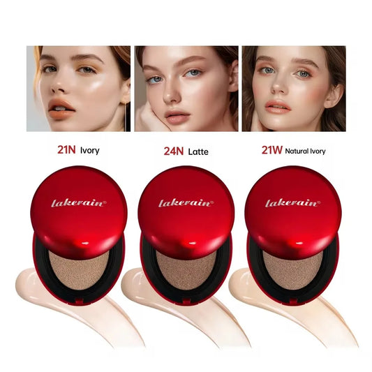 Sunscreen Waterproof Long Lasting Base Cushion Compact Foundations Makeup Bb Cream With Air Cushion Korean Makeup TirFoundation Peaceful Pleasures Health and Wellness
