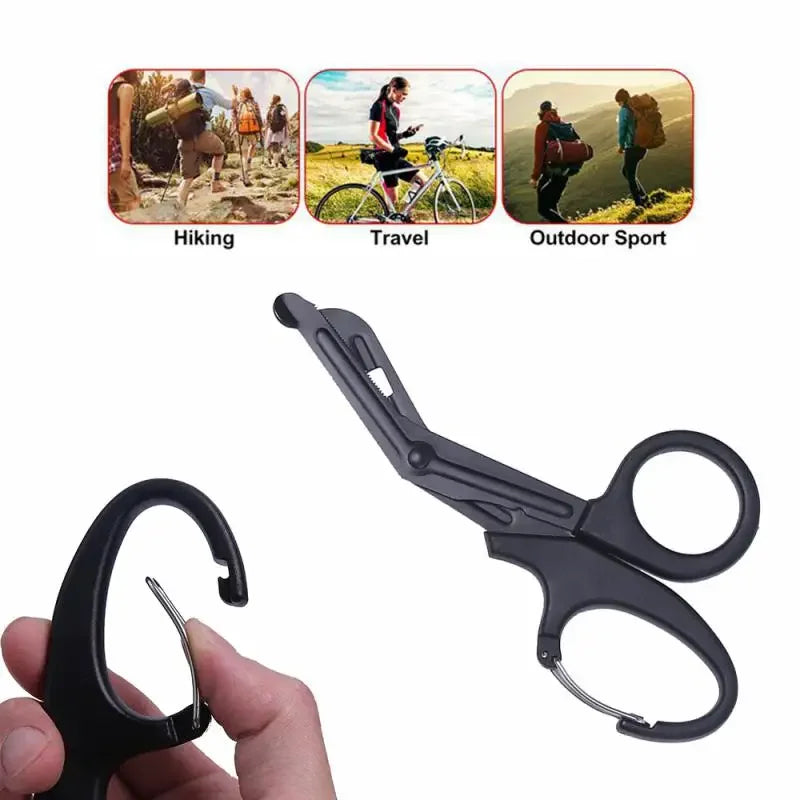 15/18.5cm Rescue EMT Trauma Bandage Shears Medical Scissors Emergency EDC Outdoor Tactical Gear First Aid Trauma Kit Peaceful Pleasures Health and Wellness