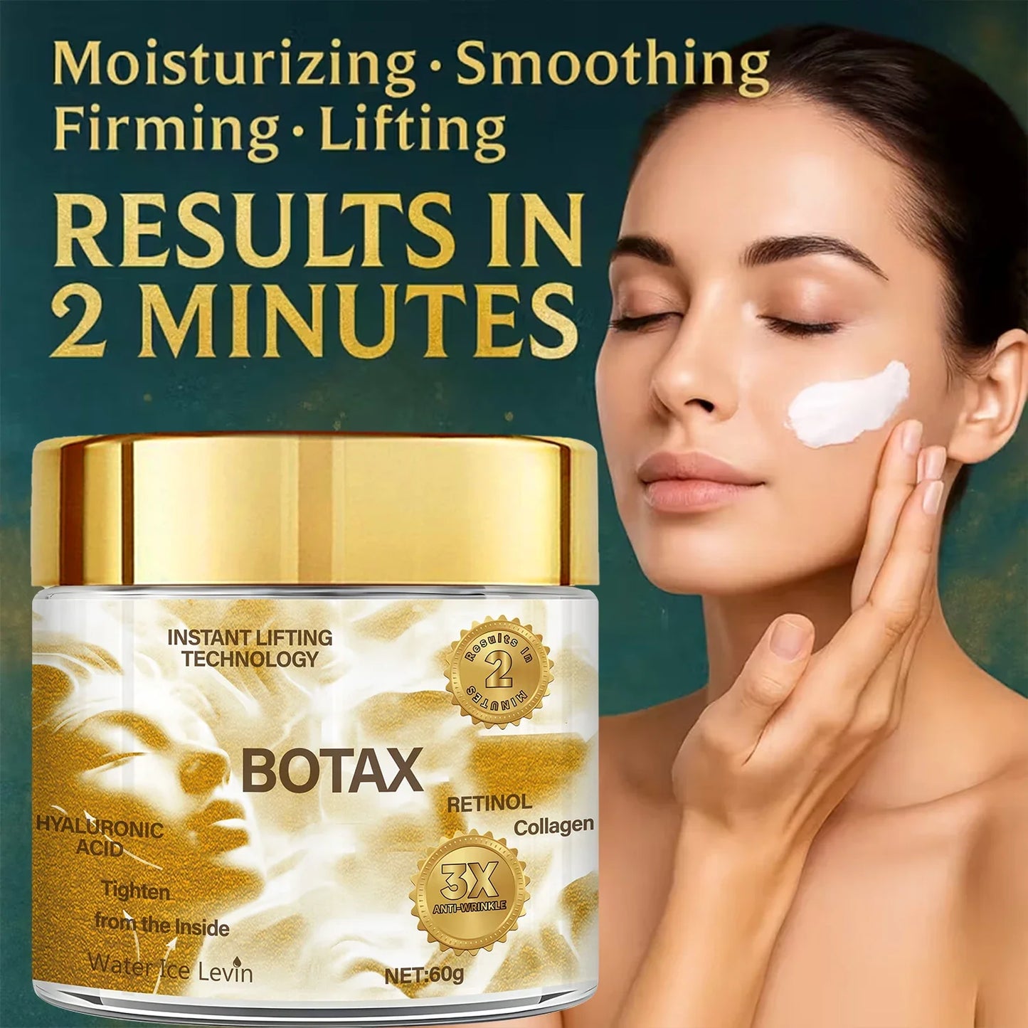 BOTAX Instant Lifting Face Cream – Retinol, Hyaluronic & Collagen