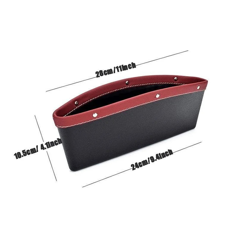 PU Leather Car Seat Gap Organiser | Universal Crevice Filler