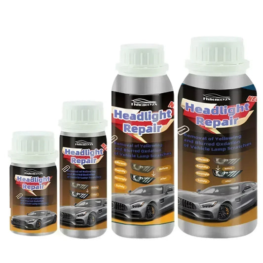 800ml Headlights Liquid Polymer Headlight Chemical Polish Repair Fluid Refurbishment Scratch Repair Polishing Headlights Kit Peaceful Pleasures Health and Wellness