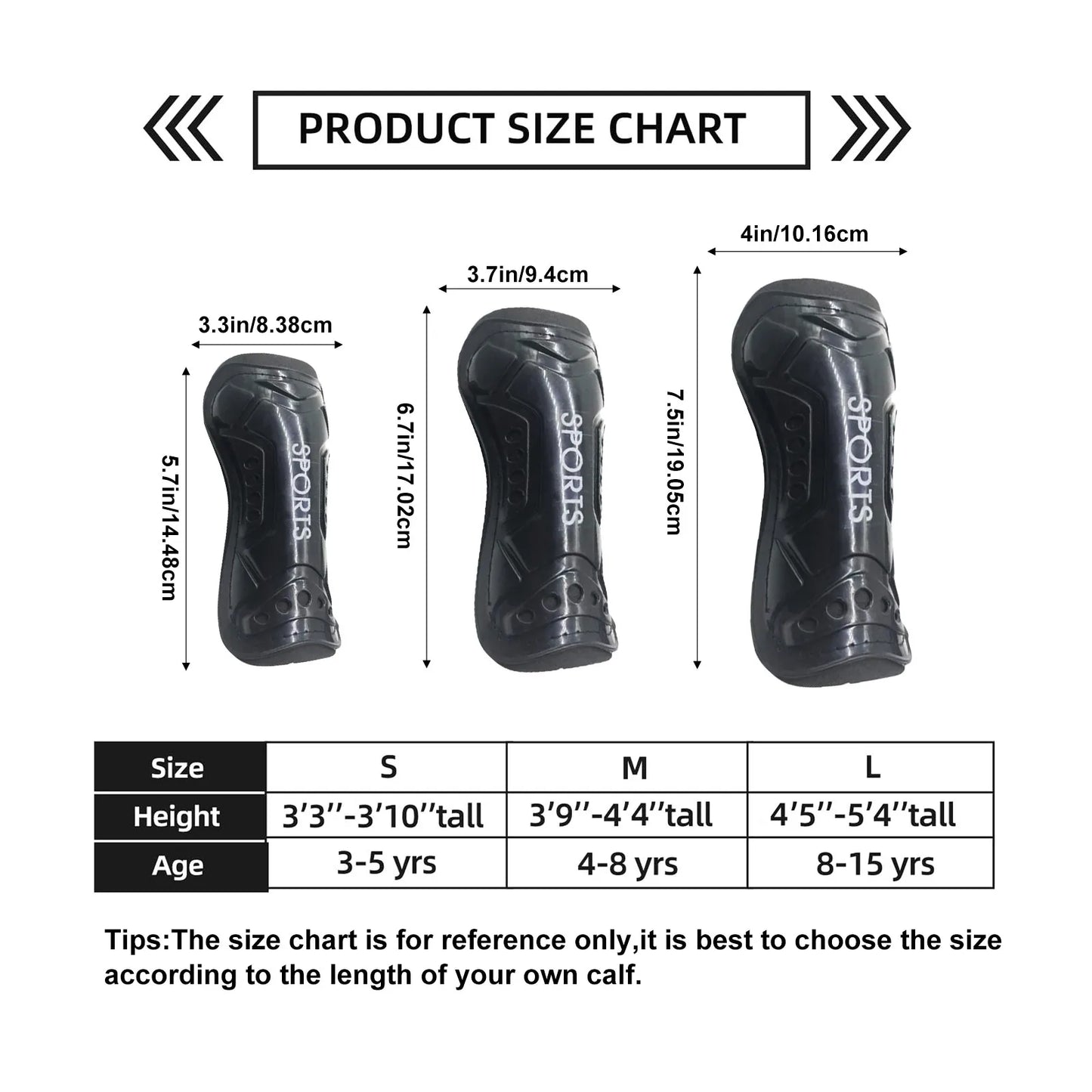 Kids Football Socks & Shin Guards Set – Anti-Slip Knee-High