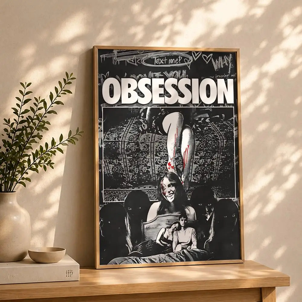 Movie Obsession HD Self-Adhesive Waterproof Wall Art Poster