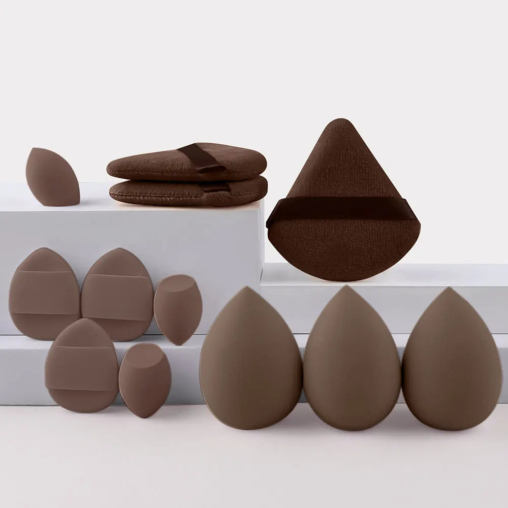 12-Piece Makeup Sponge Set – Foundation & Concealer Puffs