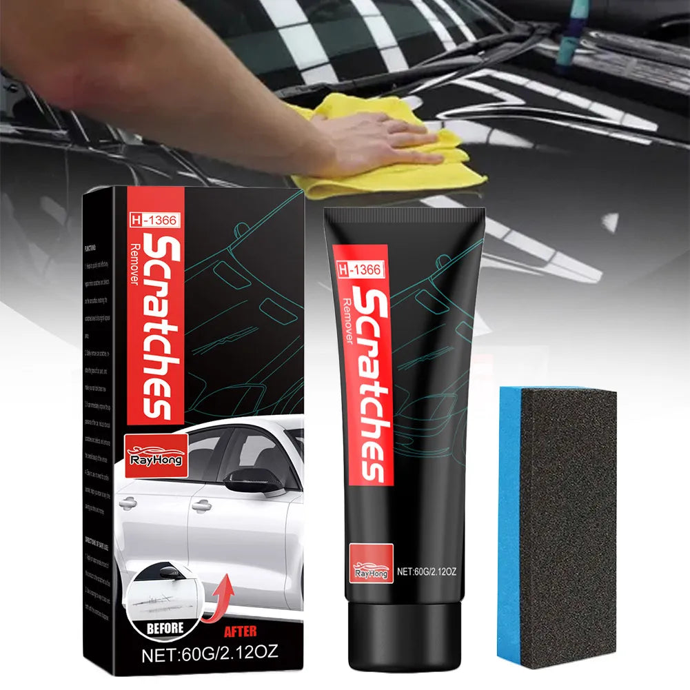 Car Scratch Remover Paste Instant Erase Car Scratches Car Scratch Remover For Deep Scratches Car Scratch Remover For Scuffs Peaceful Pleasures Health and Wellness