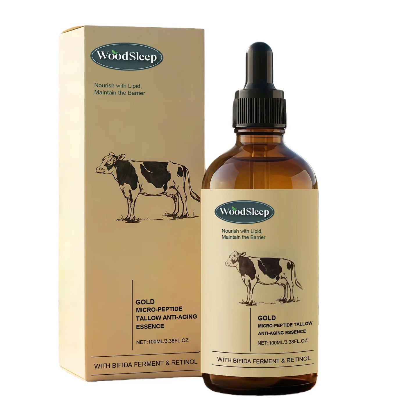 Beef Tallow Retinol Firming Serum – Anti-Aging & Brightening