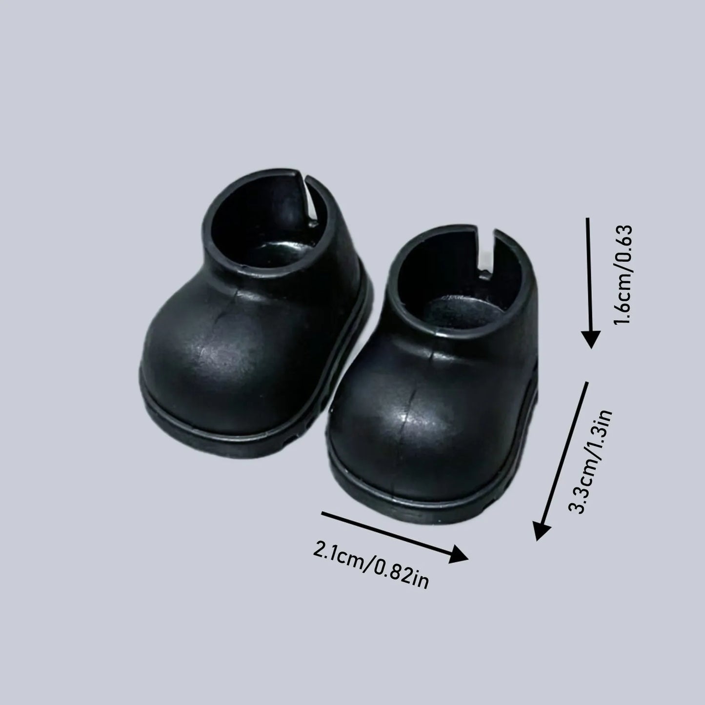 New Hand-made For 17CM Labubu Doll Shoes Dressing Replacement DIY Doll Leather Shoes Multiple Styles Doll Accessories Doll Toys Peaceful Pleasures Health and Wellness