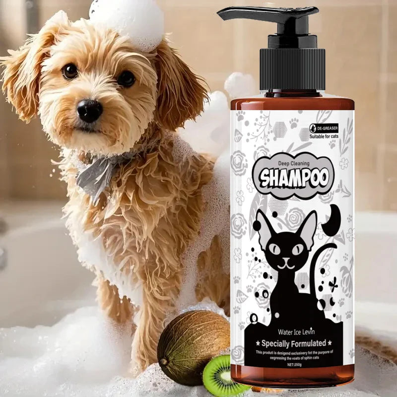 Pet Shampoo & Shower Gel – Gentle Care for Cats & Dogs