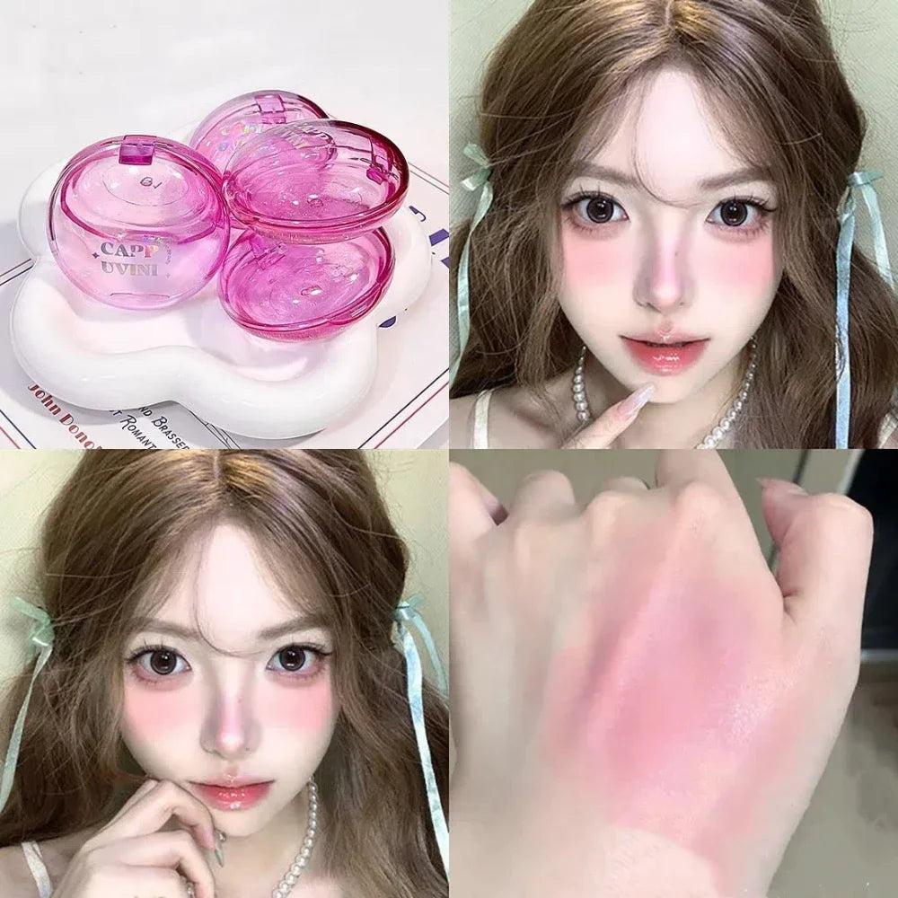 Crystal Jelly Color-Changing Blush Palette | Glitter Cheek Rouge