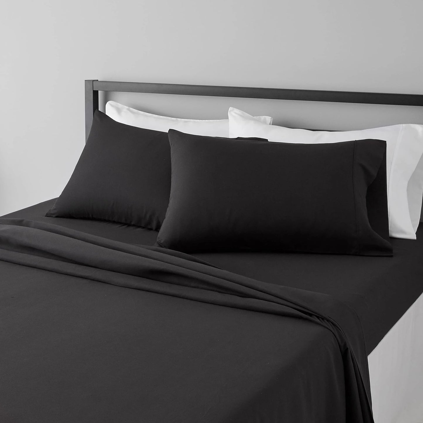 BATTILO 4-Piece Microfiber Bed Sheet Set | Twin to King