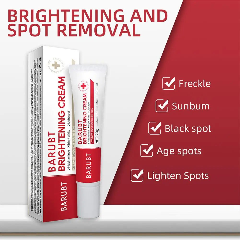Skin Brightening Dark Spot Cream 20g – Hydrating Face Moisturizer for Even, Glowing Skin Peaceful Pleasures Health and Wellness