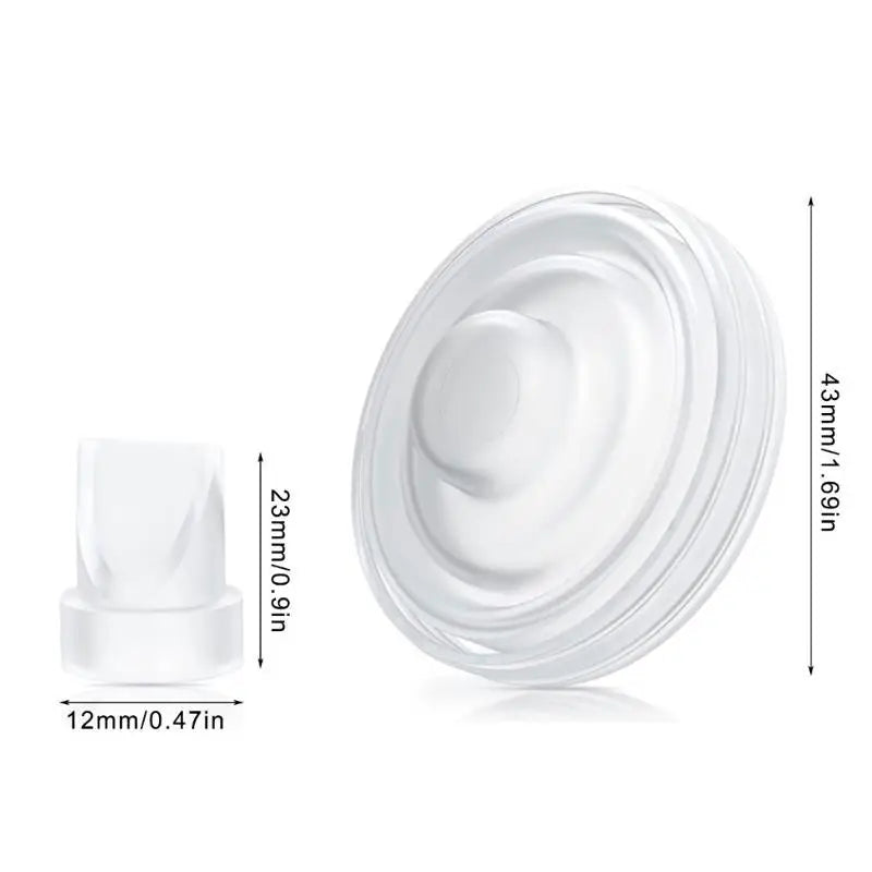 Silicone Breast Pump Duckbill Valves & Diaphragm Replacement