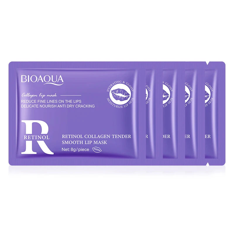 BIOAQUA Retinol Collagen Lip Mask – Hydrating Lip Plumper Gel