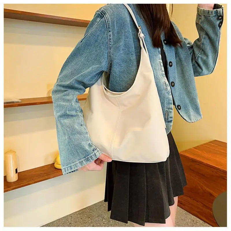 PU Leather Women's Hobo Shoulder Tote Bag | 5 Colours