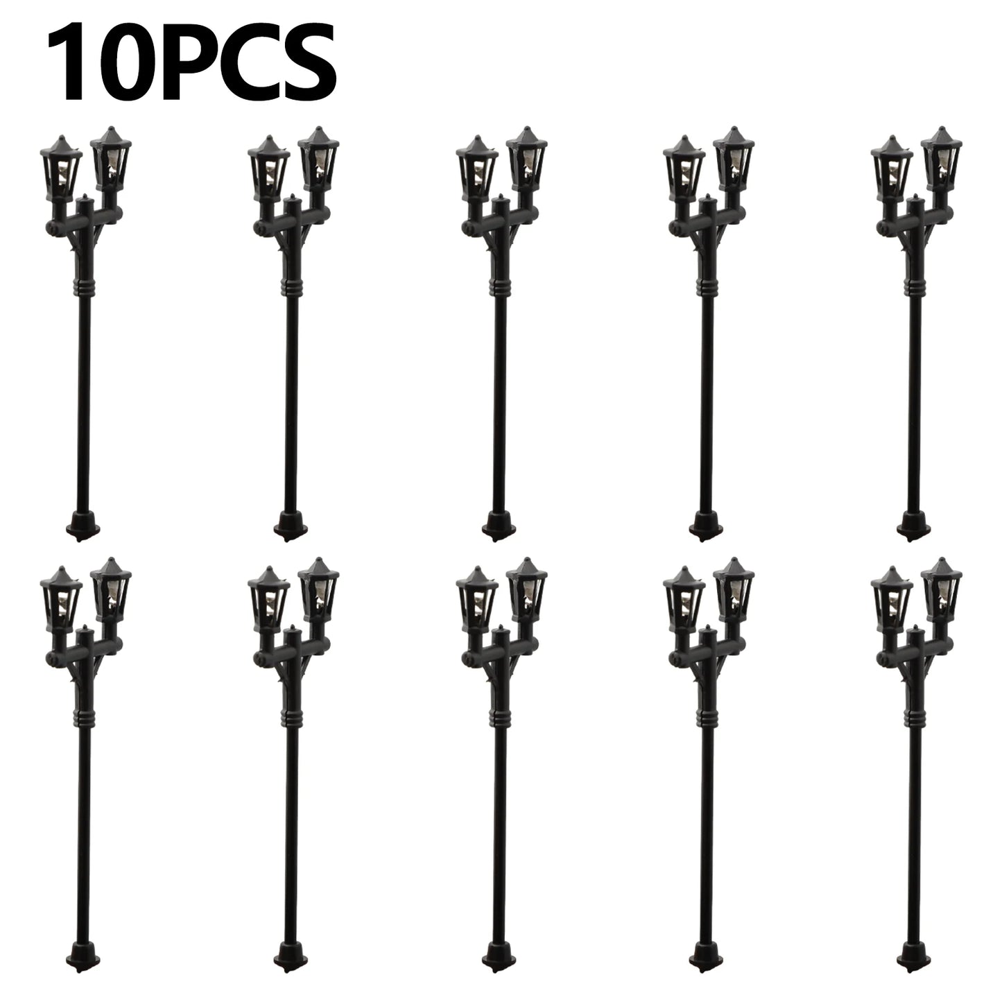 Model Street Lights Scale 1 100 LED Lamppost Patio Garden Lamps