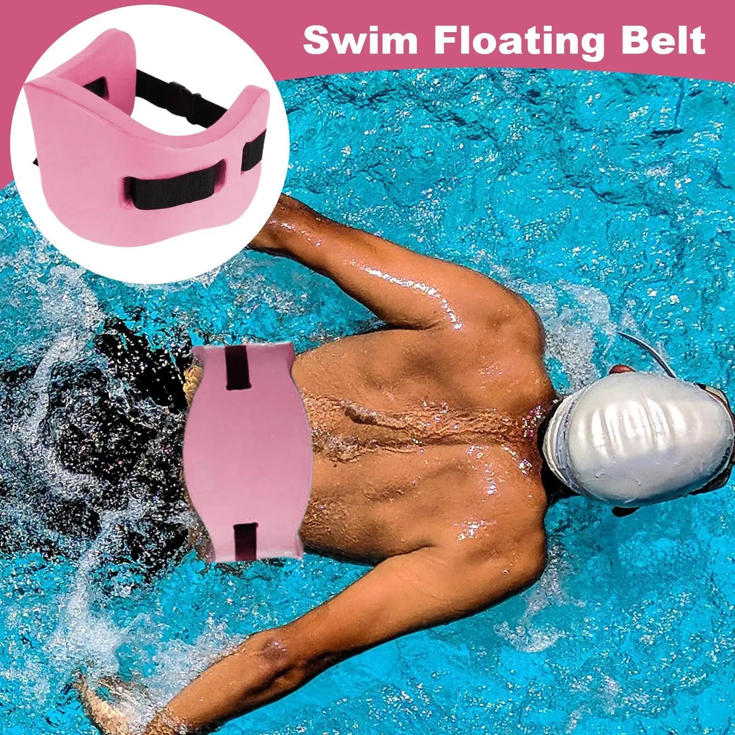 EVA Swim Flotation Belt – Adjustable Aqua Exercise Belt