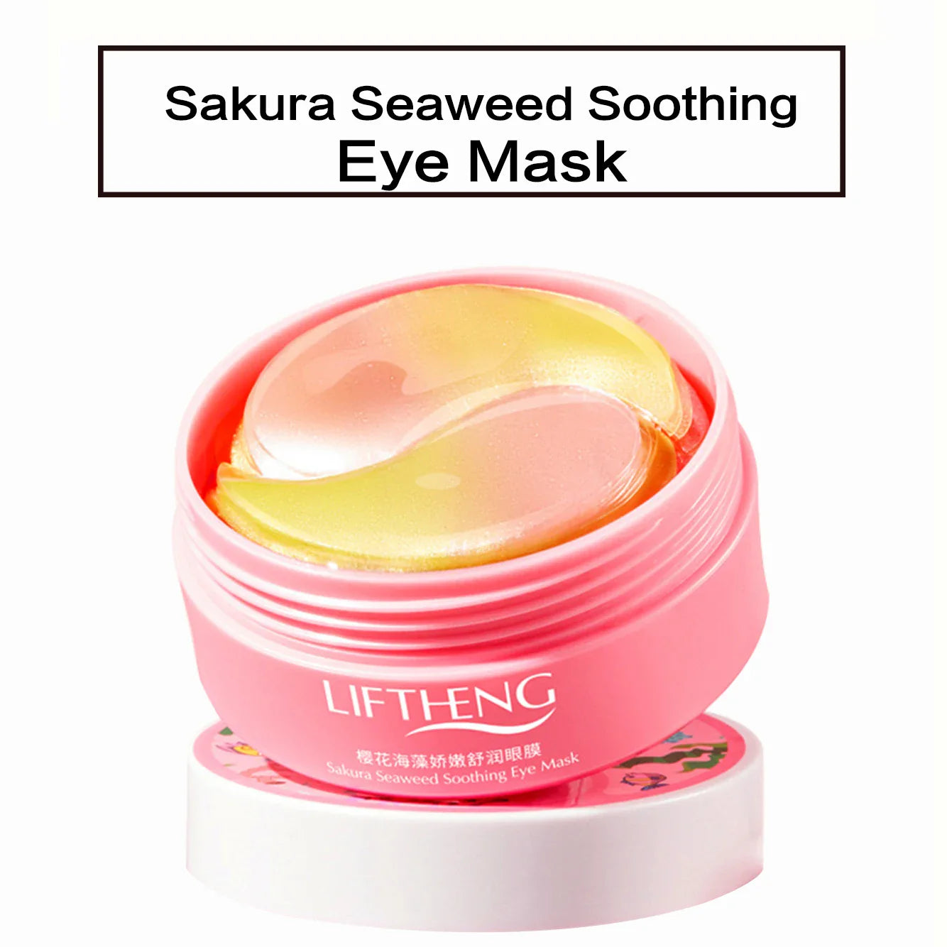 Hydrating Eye Masks 30 Pairs – Moisturizing Two-Tone Eye Pads