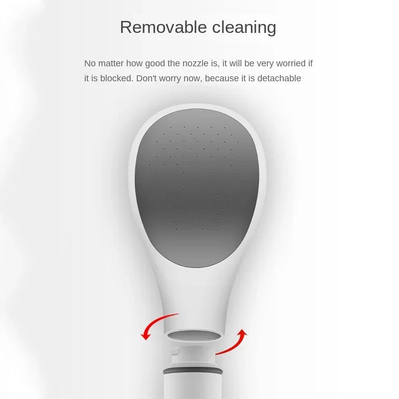 Handheld Booster Shower Head with Filter | Low Pressure