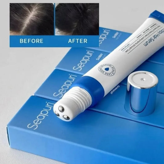 Seapuri Scalp Hair Serum Rollerball – Anti-Frizz & Nourishing Peaceful Pleasures Health and Wellness