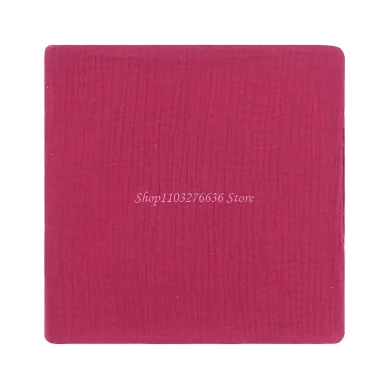 Soft Cotton Baby Washcloths – Face Towel, Drool Bib & Burp Cloth
