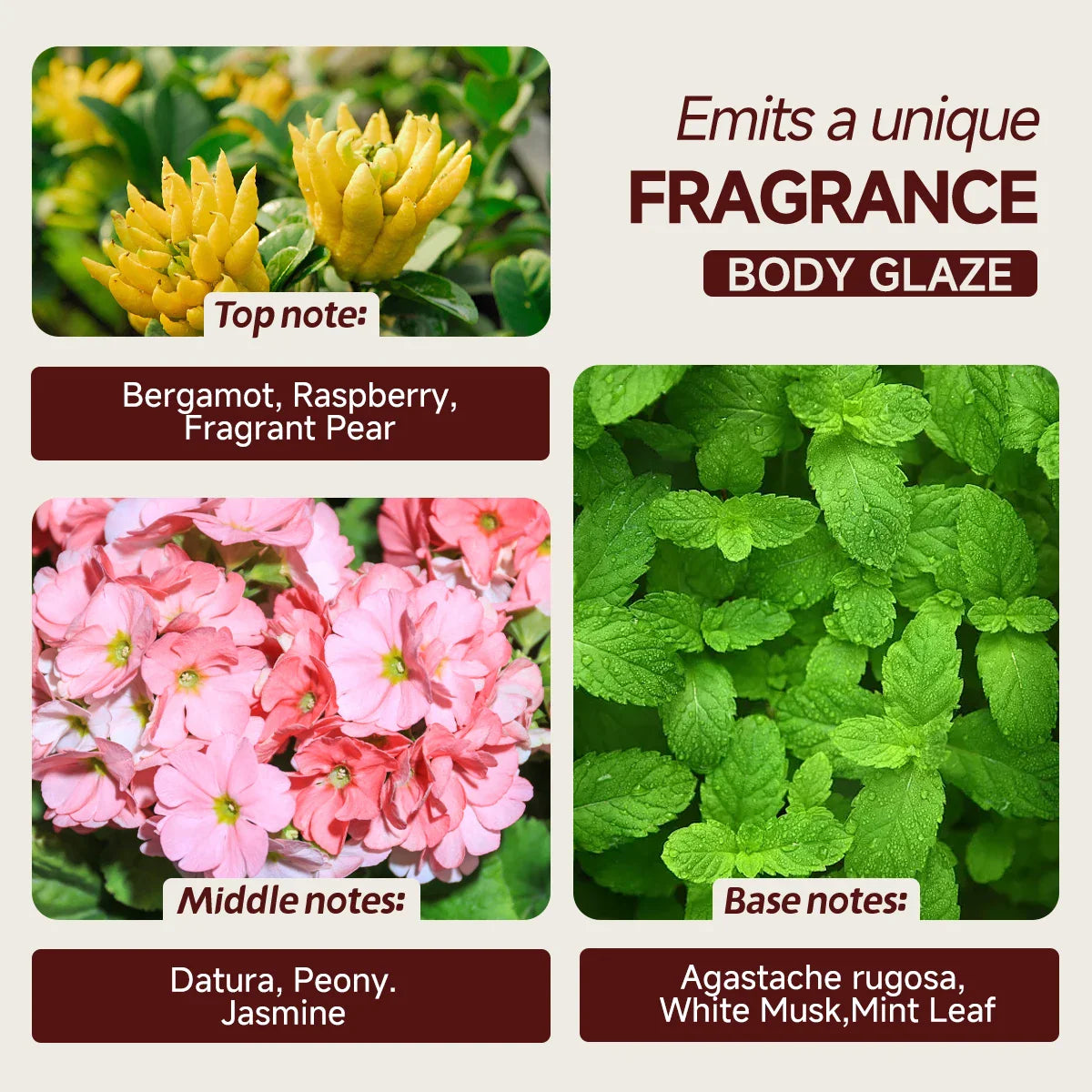 Fragrant Brightening Body Lotion – Moisturizing & Radiance Boost