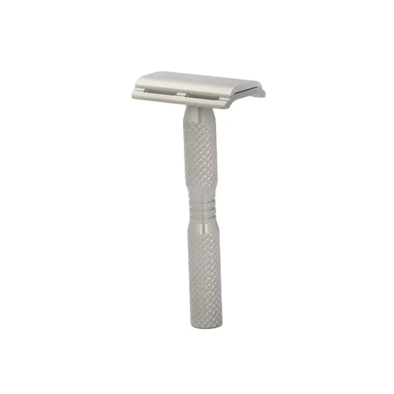 2026 New Arrival！YAQI Ghost Cross Grain Pattern Titanium Light Weight Safety Razor Peaceful Pleasures Health and Wellness RT2350-03-70