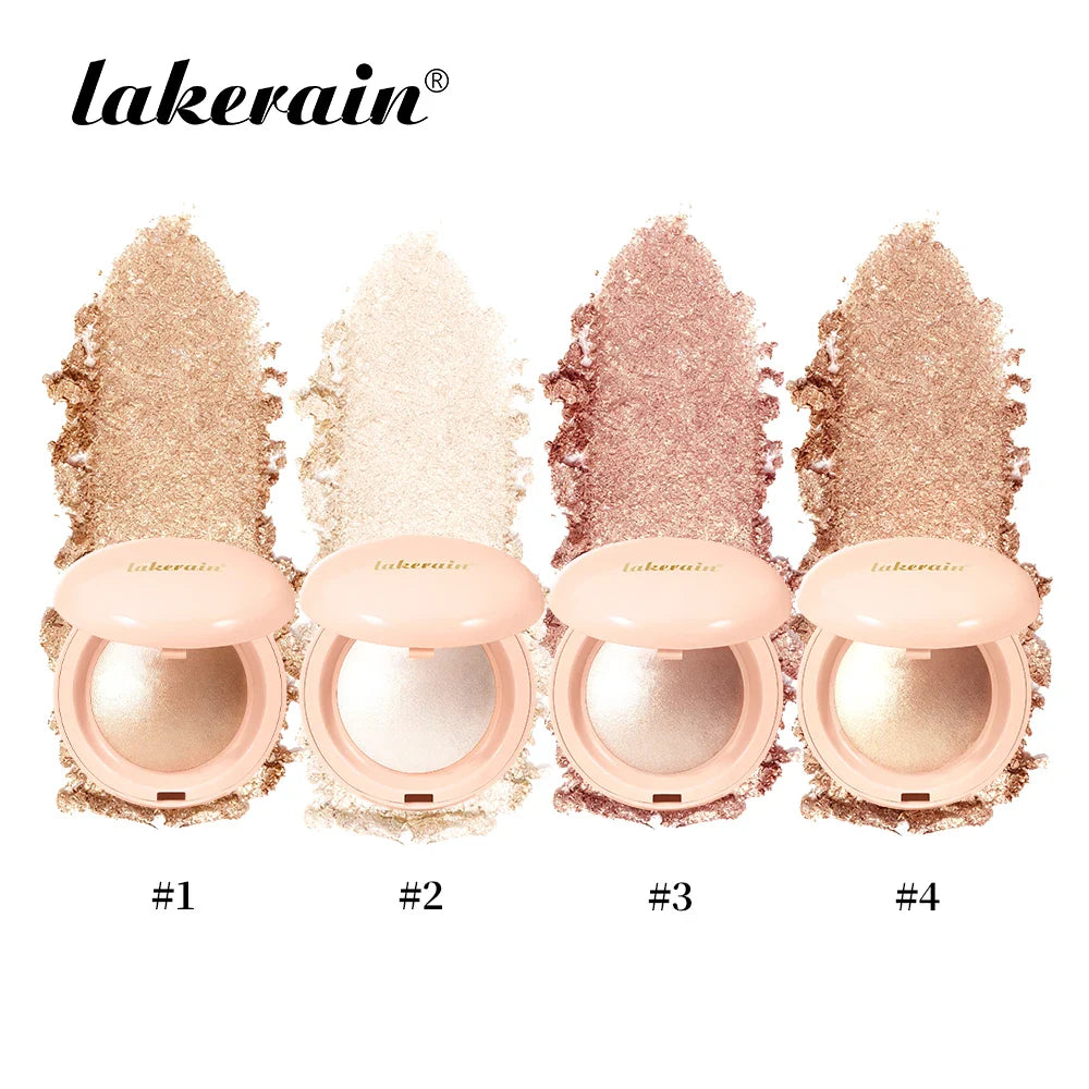 Shimmer Highlighter Powder – Luminous Glow, 4 Shades