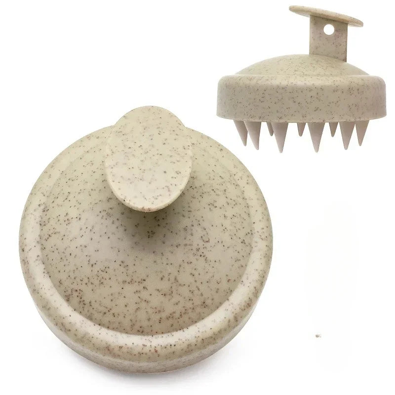 Silicone Scalp Massager Shampoo Brush – Deep Cleanse & Relax