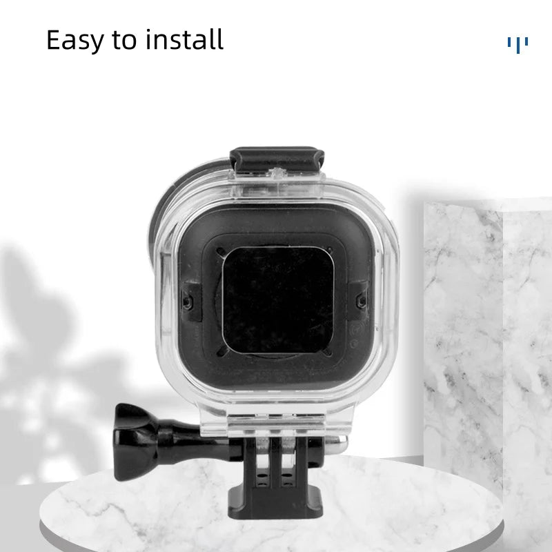 50M Waterproof Case For Insta360 Go Ultra Camera Waterproof Shockproof Snap-On Installation Ensures Easy And Hassle-Free Setup Peaceful Pleasures Health and Wellness