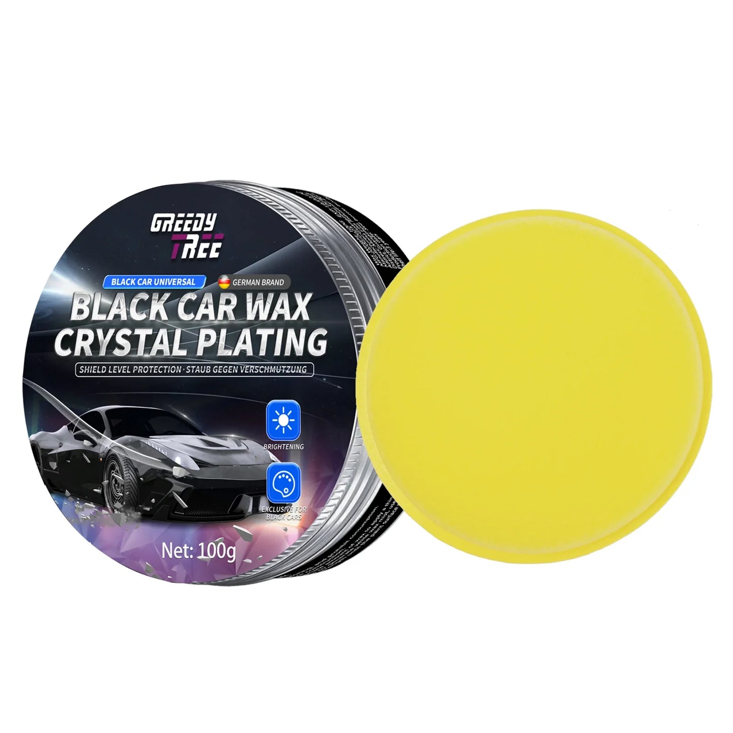 Premium Black Car Wax – Deep Gloss & Paint Protection