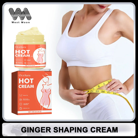 OceAura Ginger Body Firming & Slimming Cream 100g Body Firming Cream Oasis Select