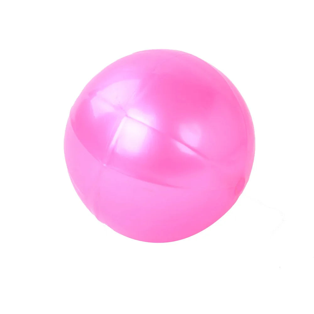 20CM New Yoga Pilates Ball Exercise Gymnastic Fitness Balance Gym Core Indoor Training Mini Balls Small Therapy Improves Peaceful Pleasures Health and Wellness Pink