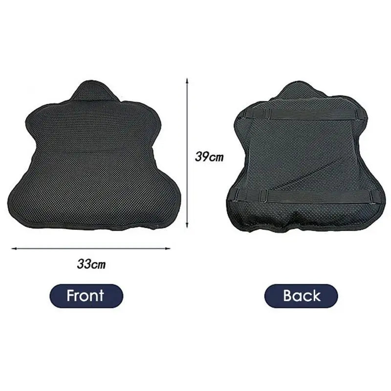 3D Seat Motorcycle Seat Cushion Anti Slip Motorbike Comfort Sunscreen Gel Seat Cushion Motorcycle Accessories Peaceful Pleasures Health and Wellness