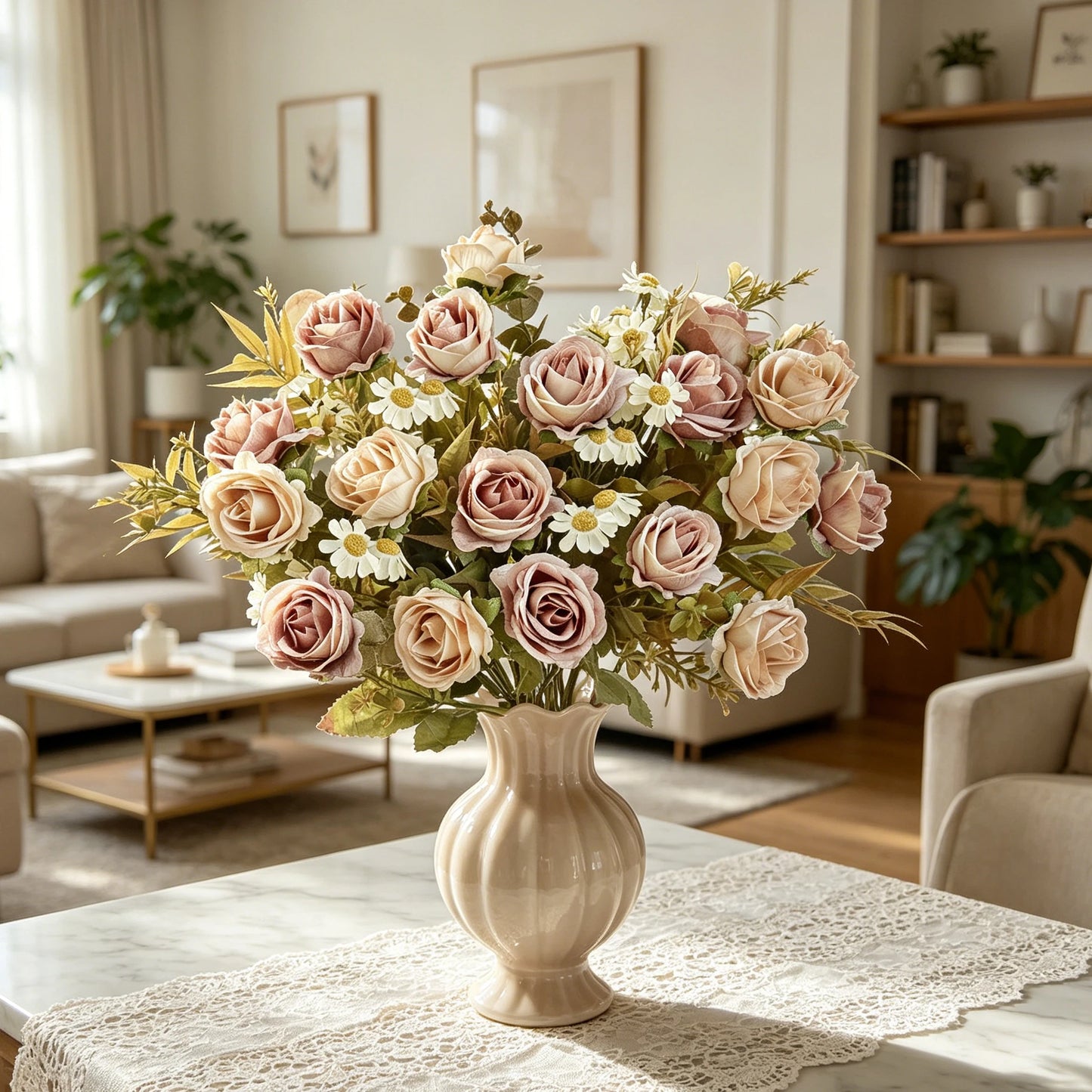 Silk Rose Artificial Flowers – Wedding, Home & Party Décor