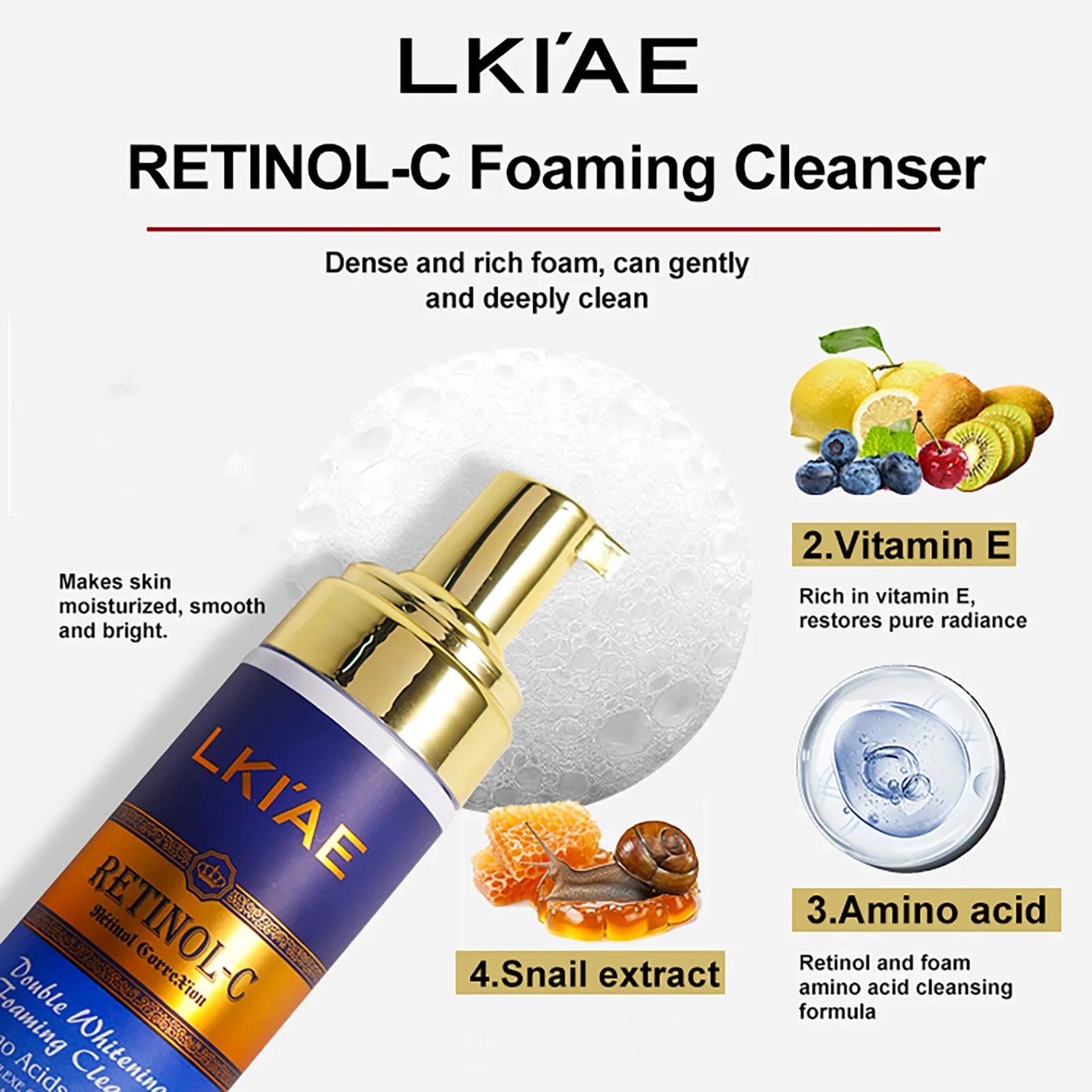 AILKE Retinol Whitening Skin Care Set | Collagen & Snail Extract