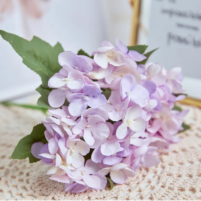 Silk Hydrangea Artificial Bouquet | Wedding & Home Décor