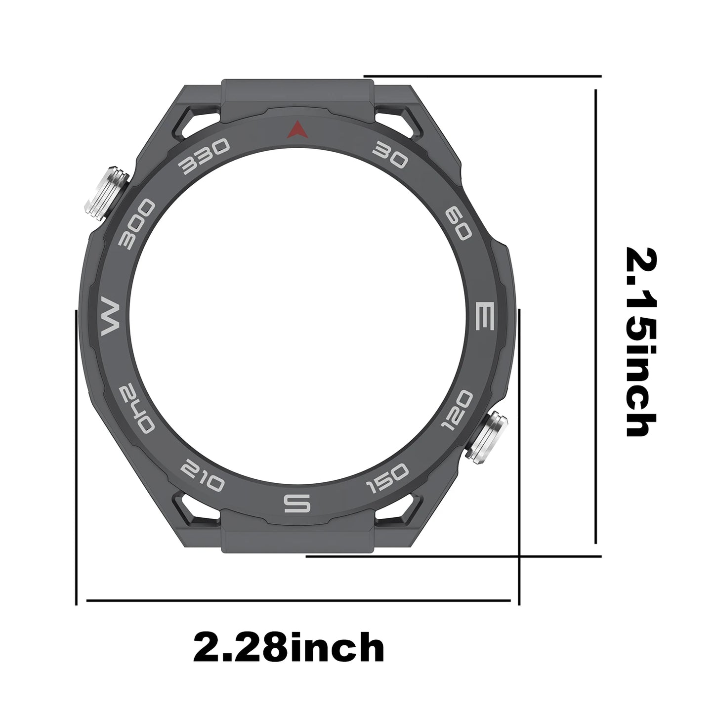 Protection Cases For Huawei Watch 5 46mm PC Cover Case Protector Shell Hard Bumper Cover Watch Accessories Protective Skin Shell Peaceful Pleasures Health and Wellness
