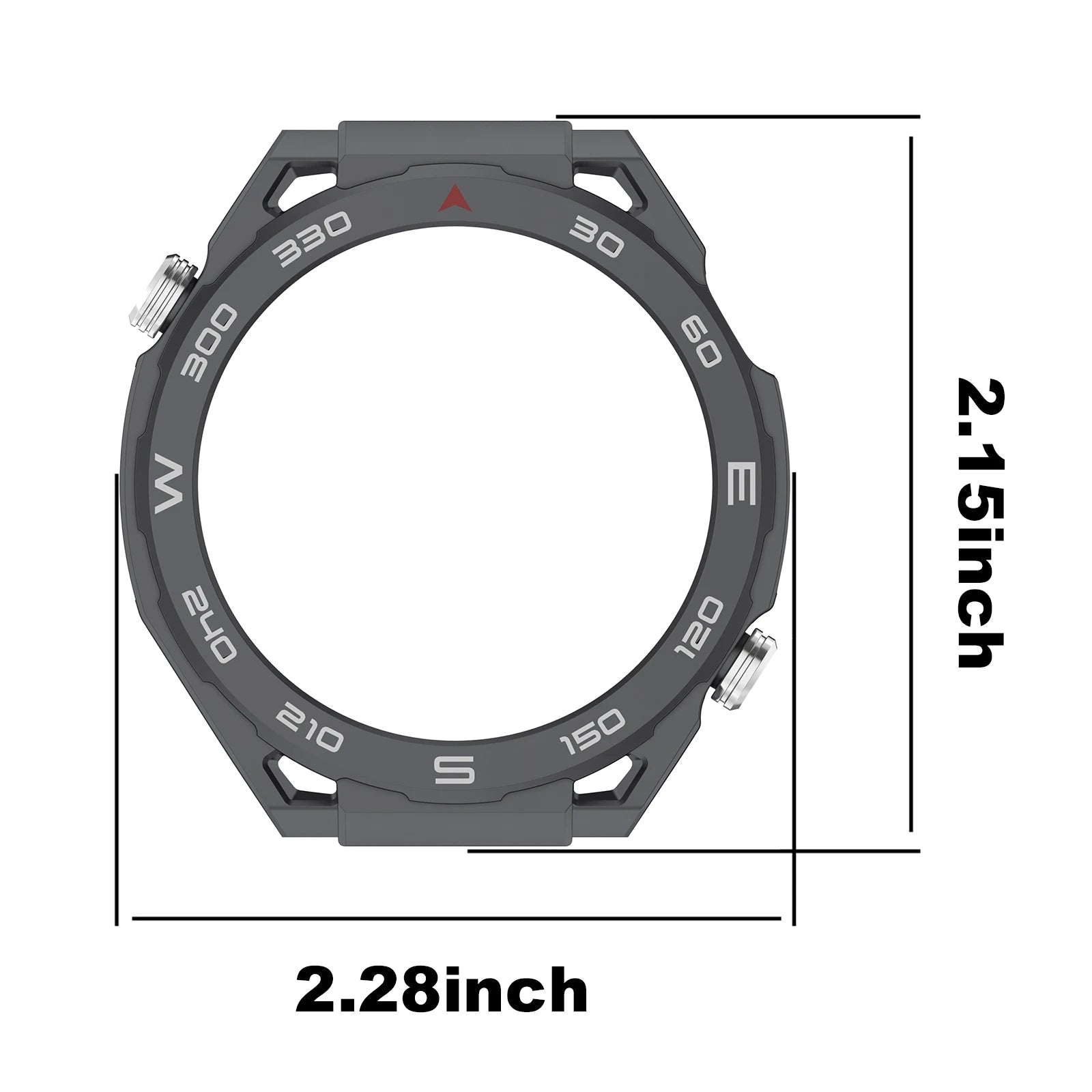 Protection Cases For Huawei Watch 5 46mm PC Cover Case Protector Shell Hard Bumper Cover Watch Accessories Protective Skin Shell Peaceful Pleasures Health and Wellness