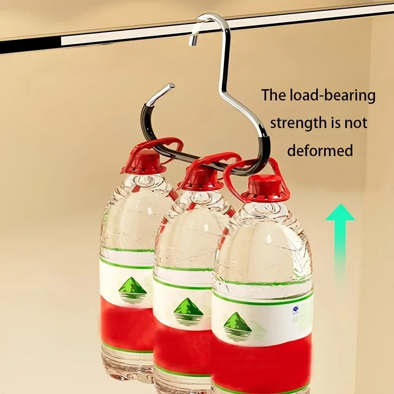 Storage Artifact Hook Hanger Suitable for Hats Tie Scarves Bags Multifunctional Display Stand Strong Load Support No Deformation Peaceful Pleasures Health and Wellness