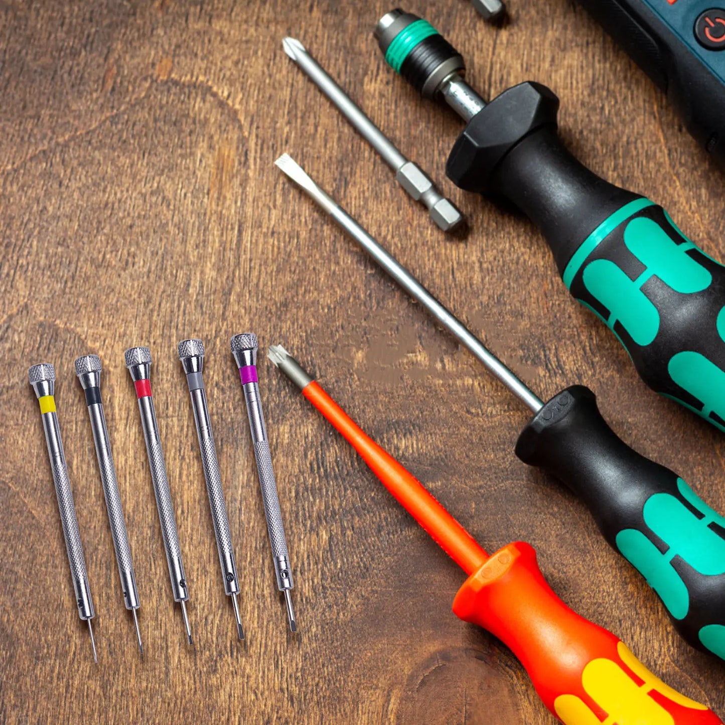 5Pcs Portable Precision Screwdriver Kit Watch Repair Tools Eyeglasses Sunglasses Jewelry Electronics DIY Home Repair Kit Easy to Peaceful Pleasures Health and Wellness